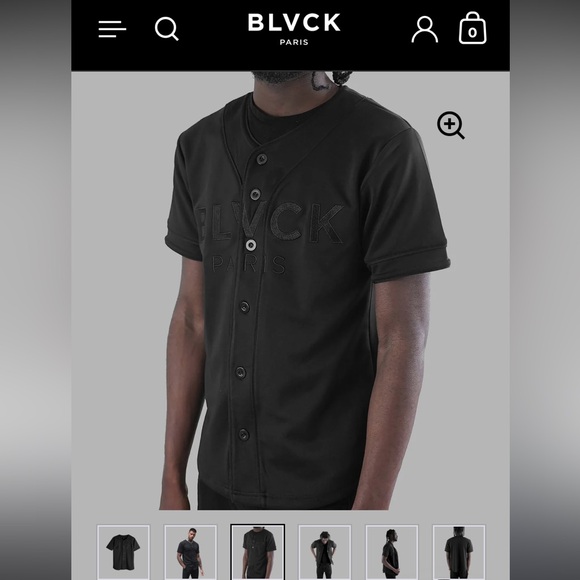 (S)Whte Paris Baseball Jersey - Picture 8 of 8